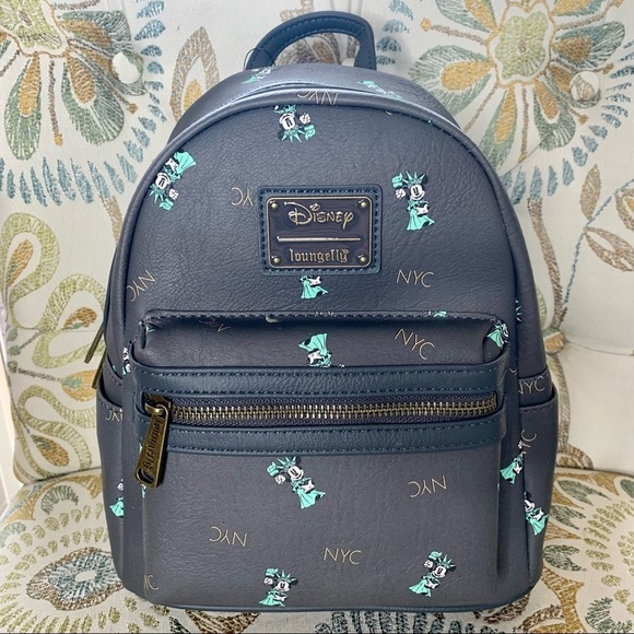 New! Loungefly Disney Minnie Mouse Statue Liberty - Picture 1 of 6